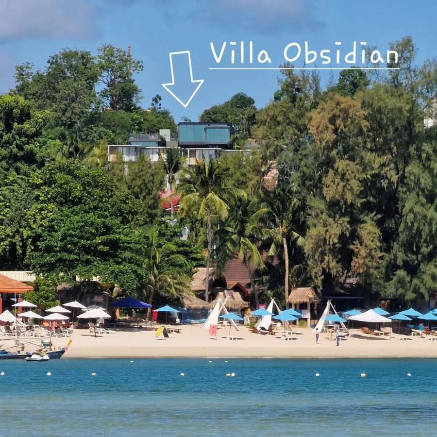 Villa Obsidian, With Staff, Sea View And Walk To Choeng Mon Beach Экстерьер фото