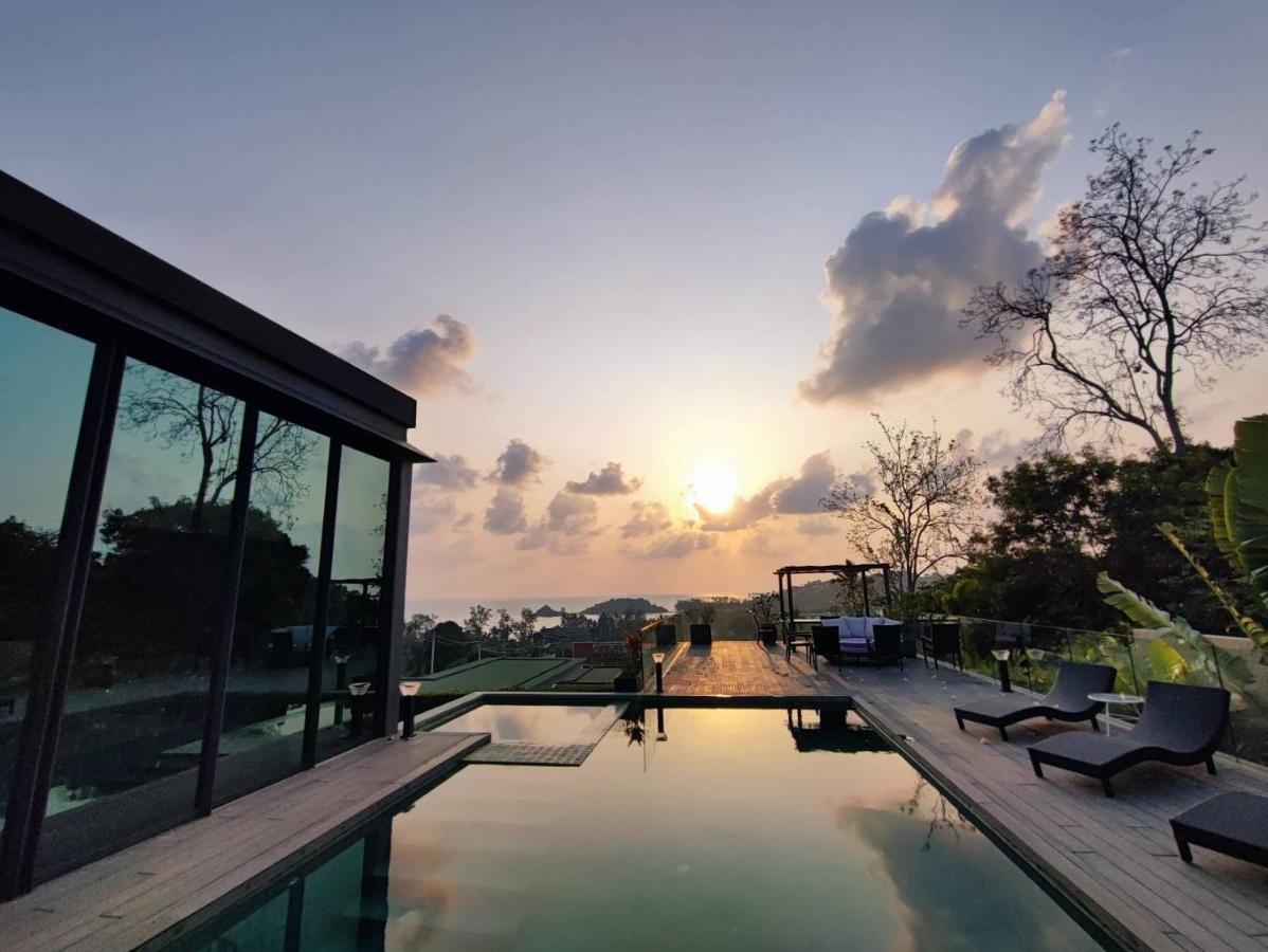 Villa Obsidian, With Staff, Sea View And Walk To Choeng Mon Beach Экстерьер фото