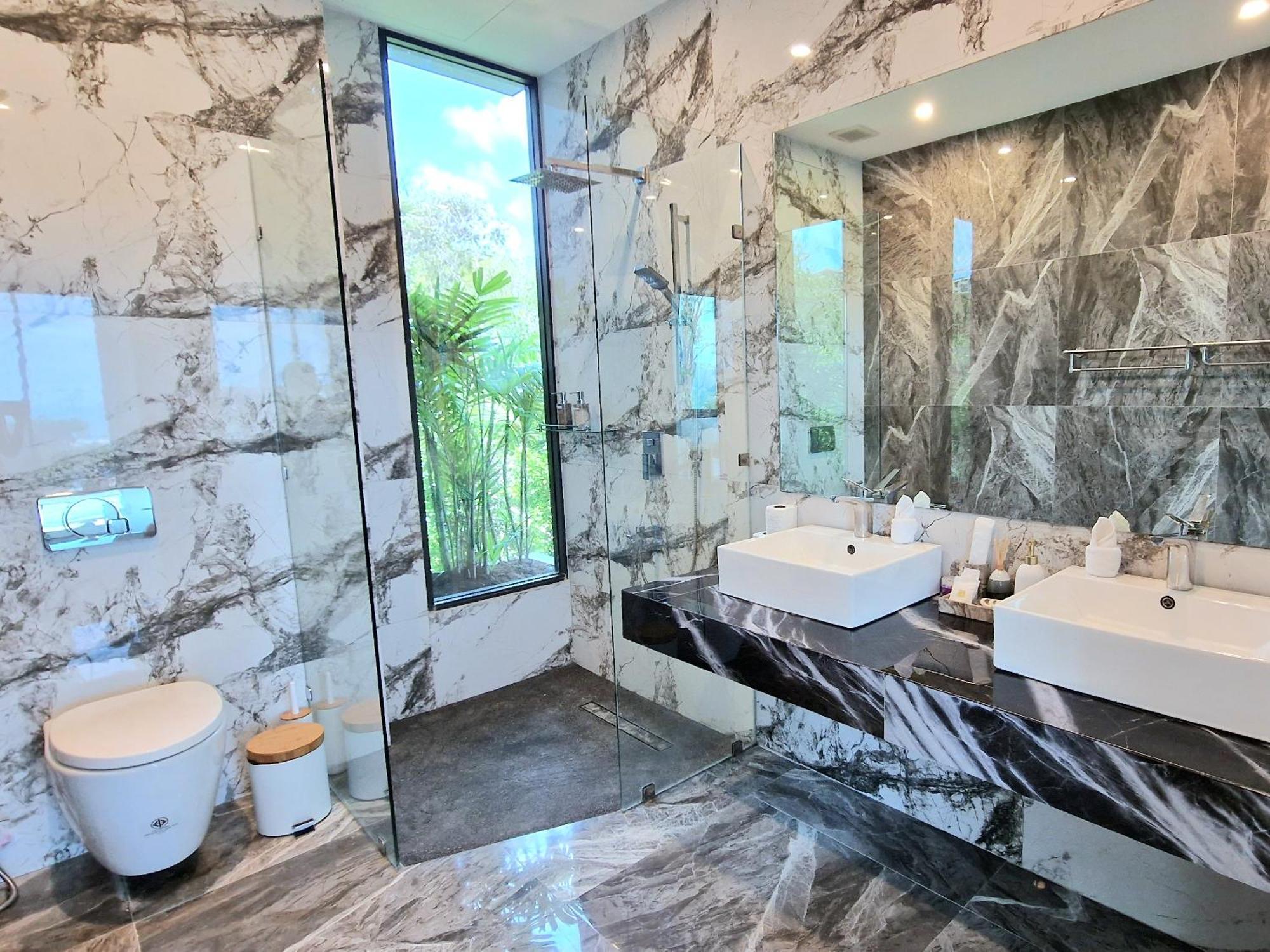 Villa Obsidian, With Staff, Sea View And Walk To Choeng Mon Beach Экстерьер фото