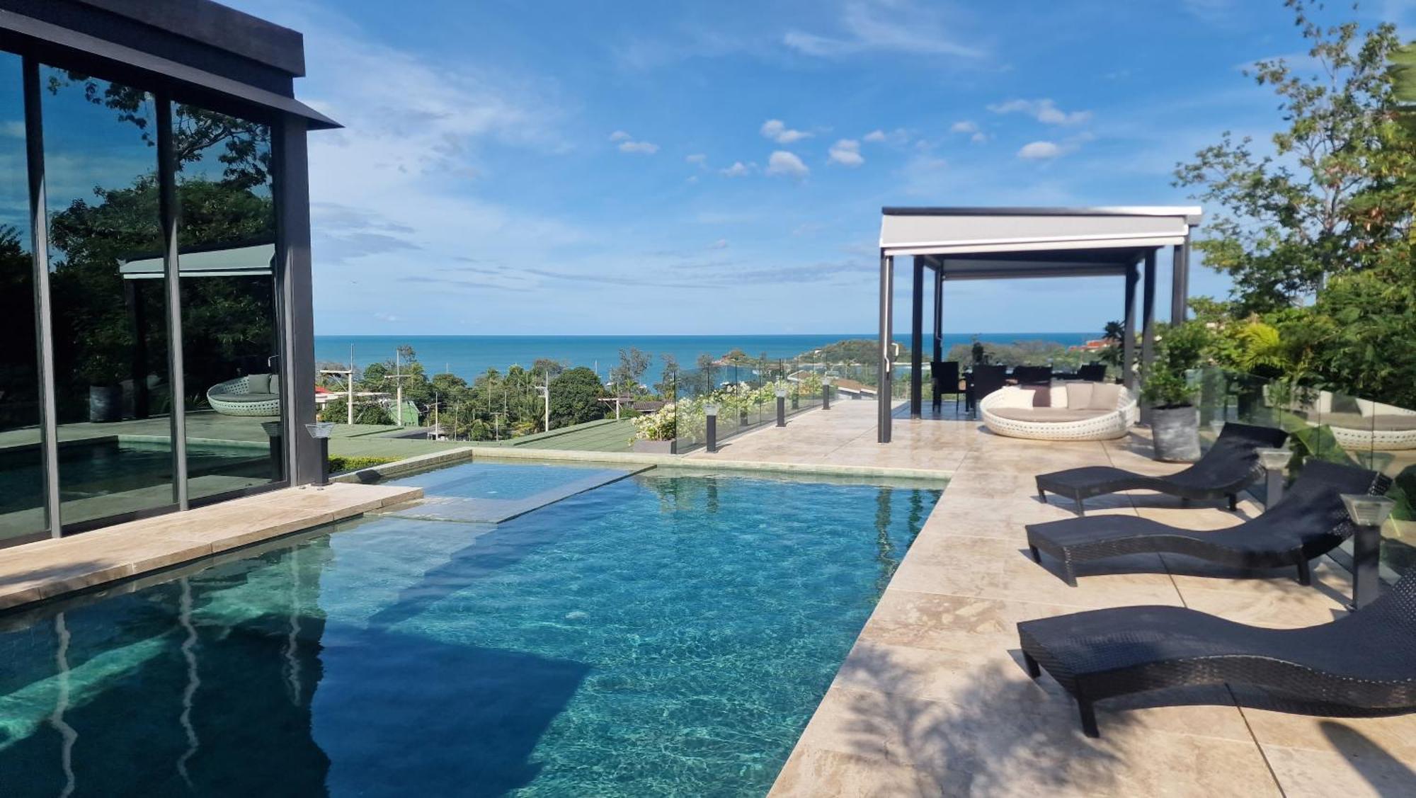 Villa Obsidian, With Staff, Sea View And Walk To Choeng Mon Beach Экстерьер фото