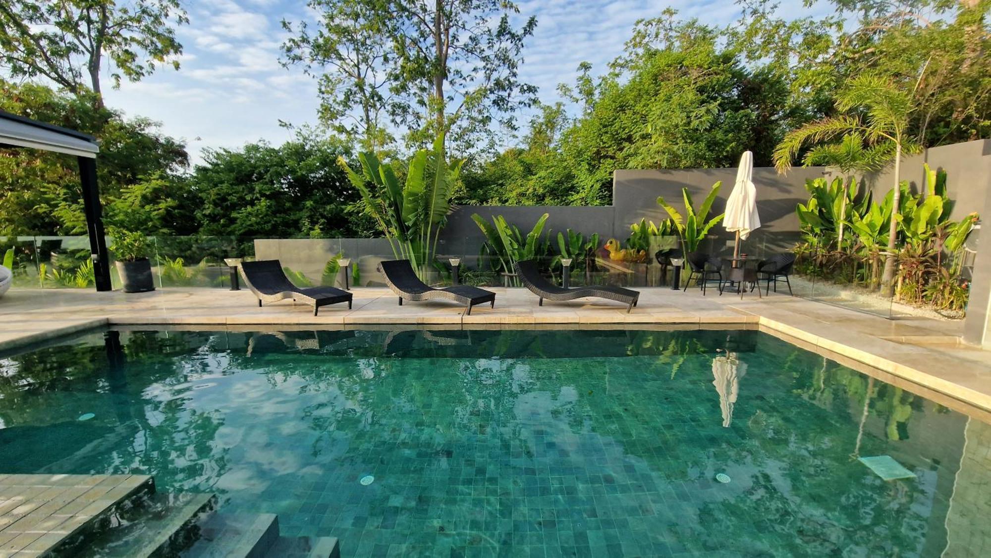 Villa Obsidian, With Staff, Sea View And Walk To Choeng Mon Beach Экстерьер фото