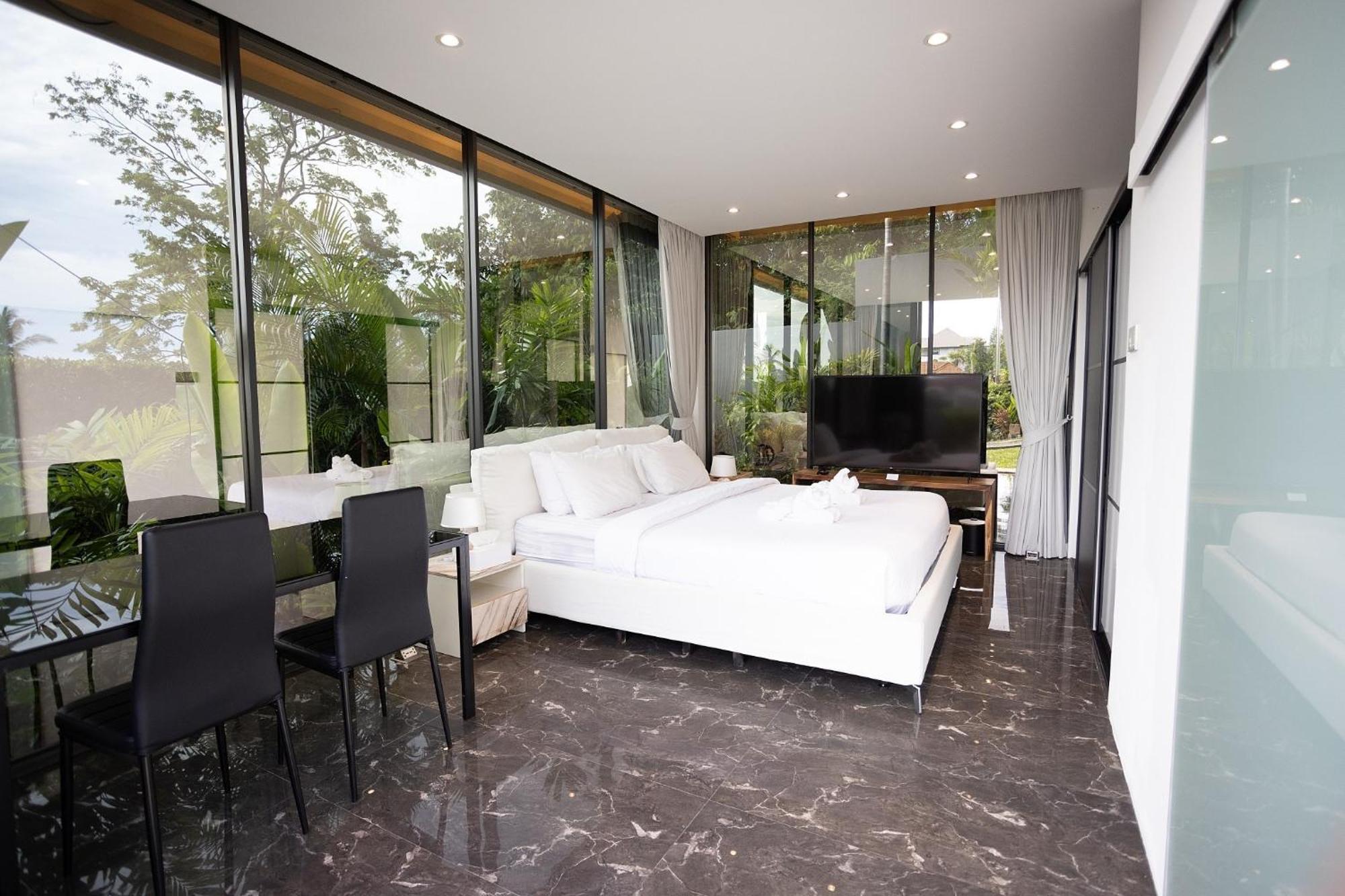 Villa Obsidian, With Staff, Sea View And Walk To Choeng Mon Beach Экстерьер фото